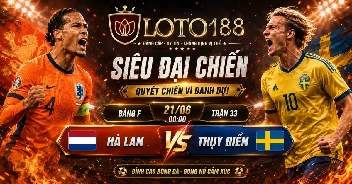 Hà Lan vs thụy điển 1
