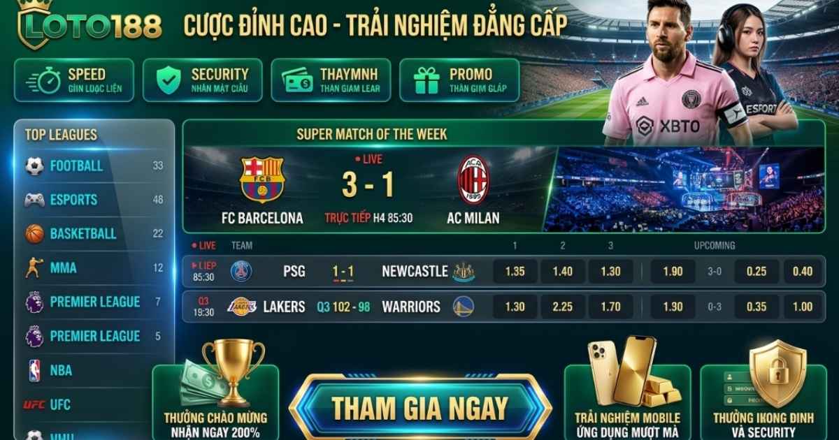 Game Thể Thao Loto188