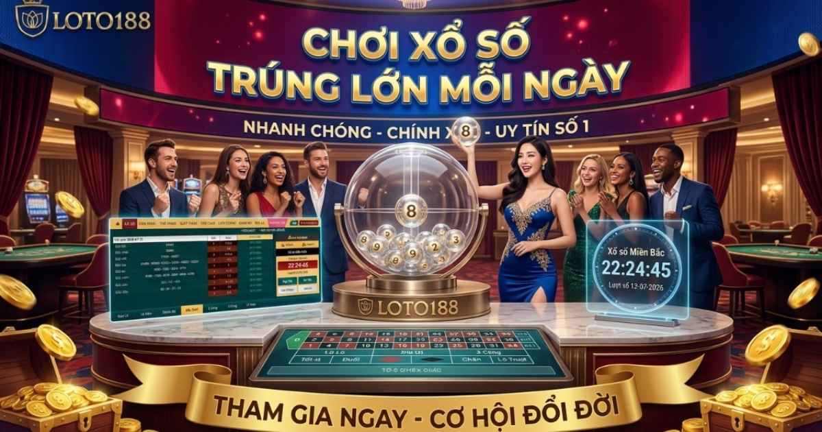 Xổ Số Miền Bắc tại Loto188