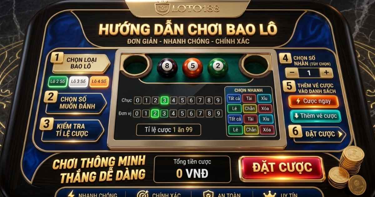 Xổ Số Siêu Tốc 1 Phút Loto188